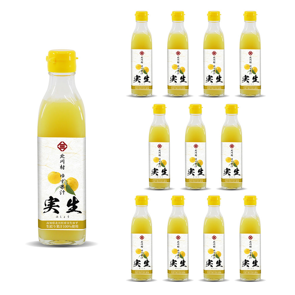 ゆず果汁300ml 12本セット