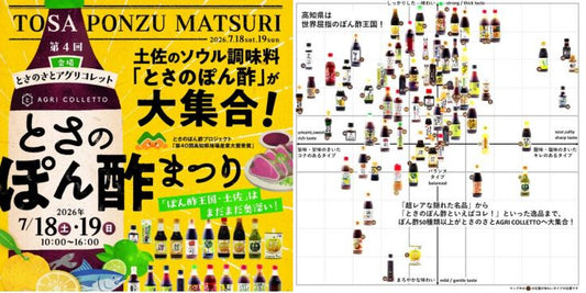 『第4回 とさのぽん酢まつり』に出店します。