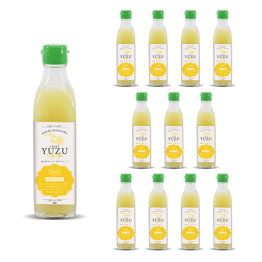 ゆずシロップ300ml 12本セット